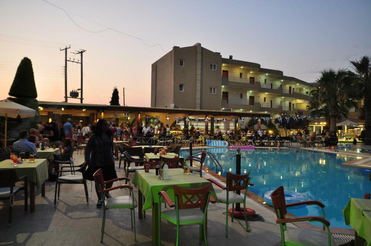 Sea Melody Beach Hotel Apartments Ialisos Exterior foto